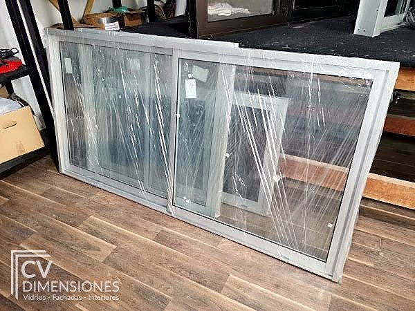 Aberturas de aluminio listas para instalar